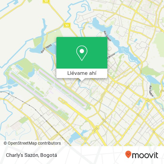 Mapa de Charly's Sazón, Calle 70 109A Engativá, Bogotá, D.C., 111041