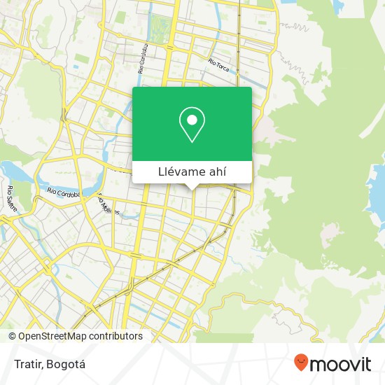Mapa de Tratir, 78 Calle 124 15 Usaquén, Bogotá, 110111