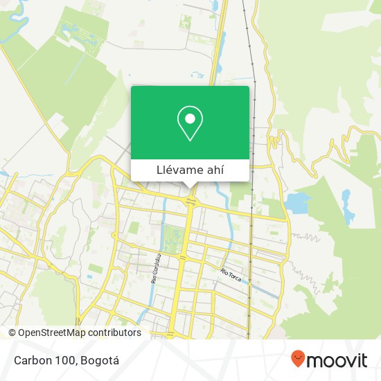 Mapa de Carbon 100, Calle 174 45 Suba, Bogotá, D.C., 111166