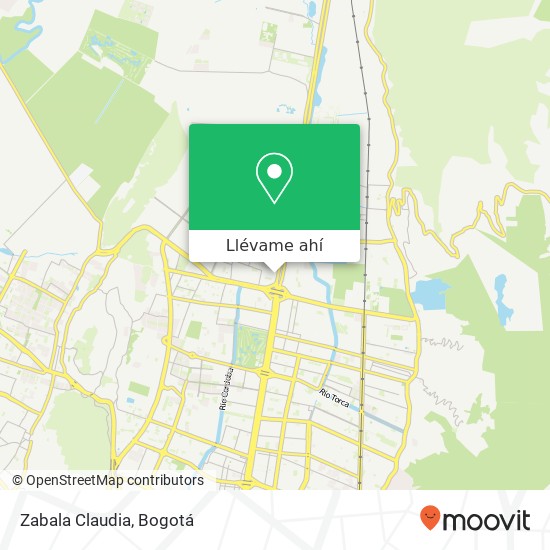 Mapa de Zabala Claudia, Calle 174 45 Suba, Bogotá, D.C., 111166