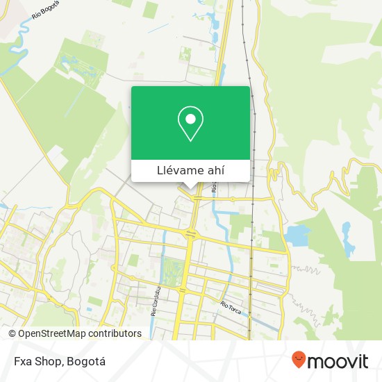 Mapa de Fxa Shop, Avenida Calle 183 45 Suba, Bogotá, d.C., 111166