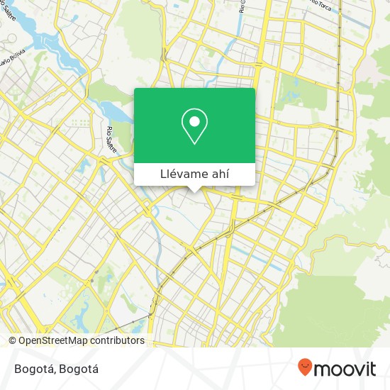 Mapa de Bogotá