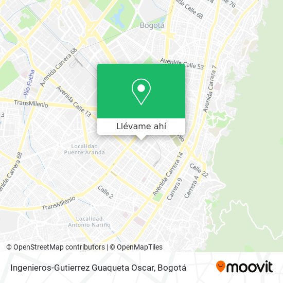 Mapa de Ingenieros-Gutierrez Guaqueta Oscar