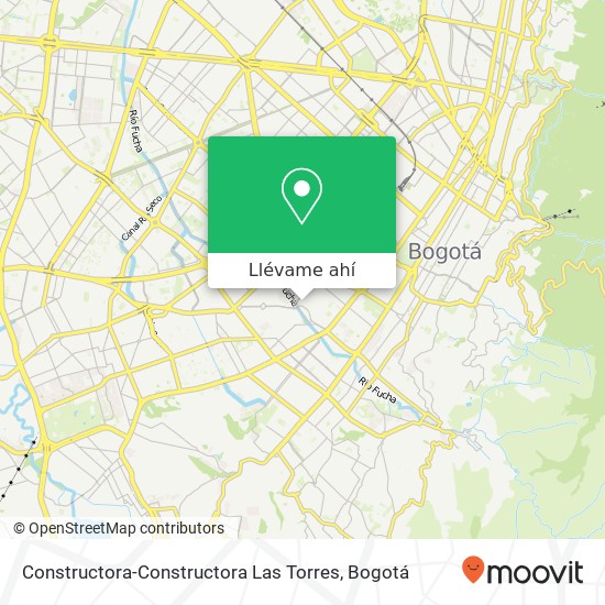 Mapa de Constructora-Constructora Las Torres