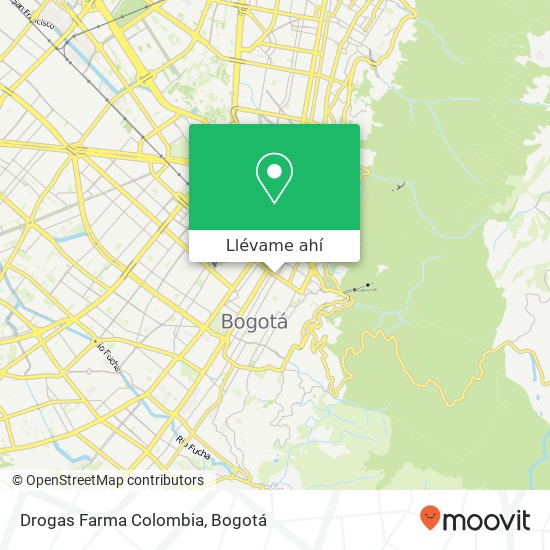 Mapa de Drogas Farma Colombia
