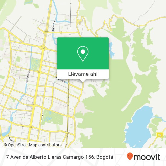 Mapa de 7 Avenida Alberto Lleras Camargo 156