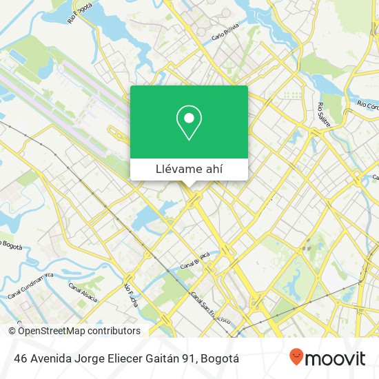 Mapa de 46 Avenida Jorge Eliecer Gaitán 91