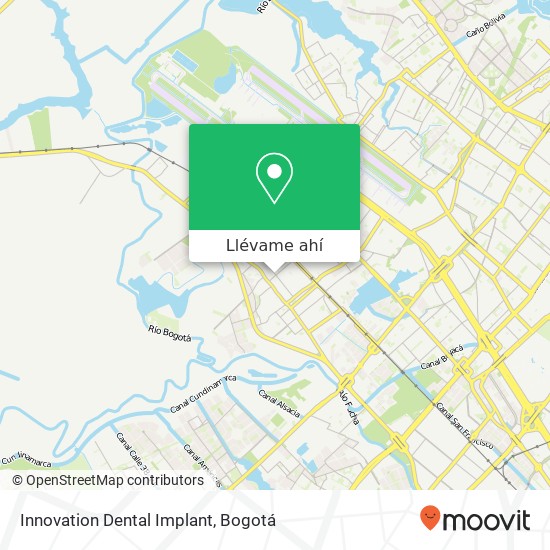 Mapa de Innovation Dental Implant