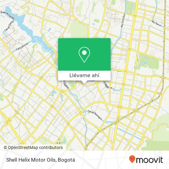 Mapa de Shell Helix Motor Oils