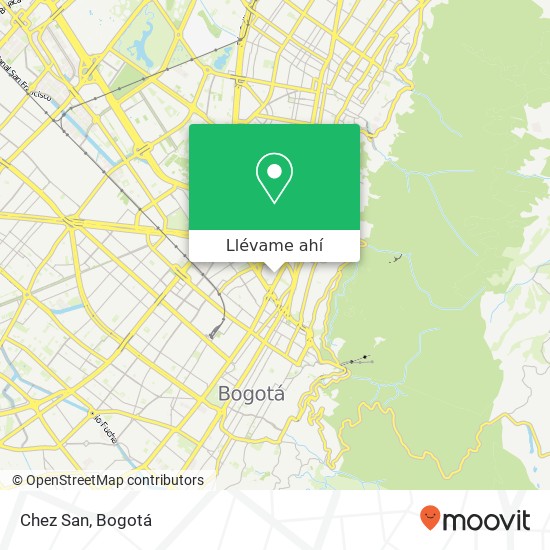 Mapa de Chez San