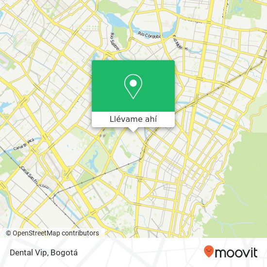 Mapa de Dental Vip