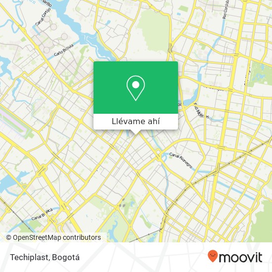 Mapa de Techiplast