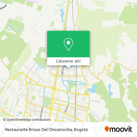 Mapa de Restaurante Brisas Del Chicamocha