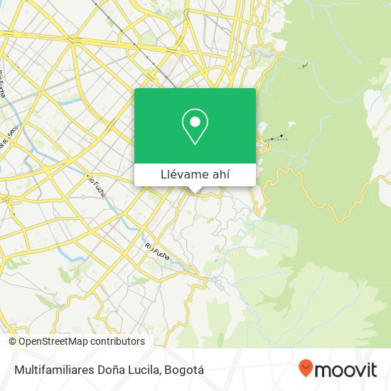 Mapa de Multifamiliares Doña Lucila