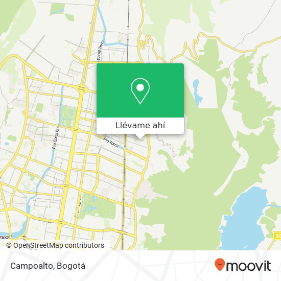Mapa de Campoalto