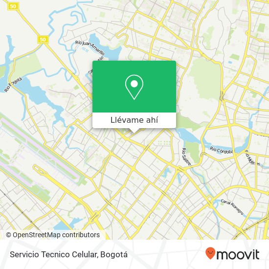 Mapa de Servicio Tecnico Celular