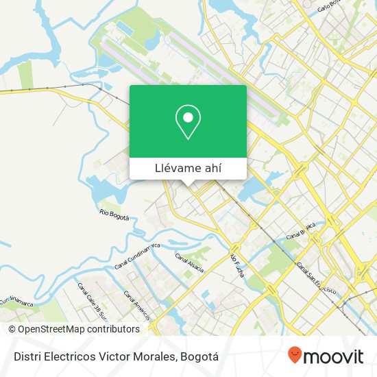 Mapa de Distri Electricos Victor Morales