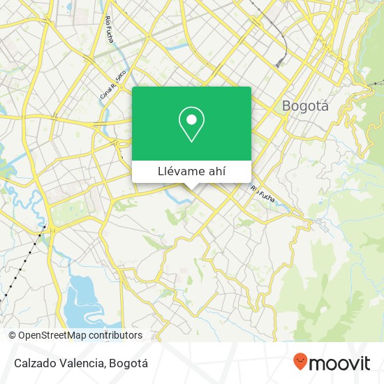 Mapa de Calzado Valencia