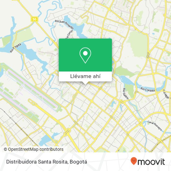 Mapa de Distribuidora Santa Rosita