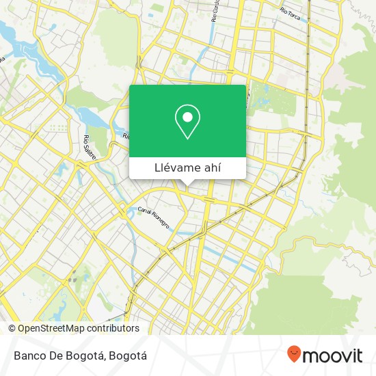 Mapa de Banco De Bogotá