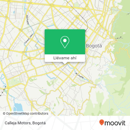Mapa de Calleja Motors