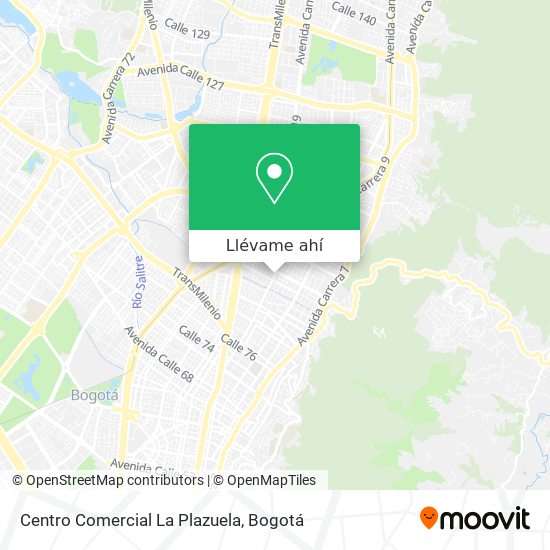 Mapa de Centro Comercial La Plazuela