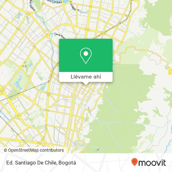 Mapa de Ed. Santiago De Chile