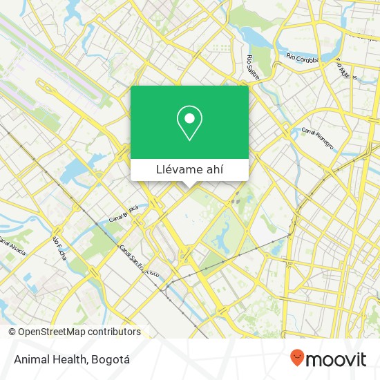 Mapa de Animal Health