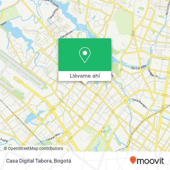 Mapa de Casa Digital Tabora