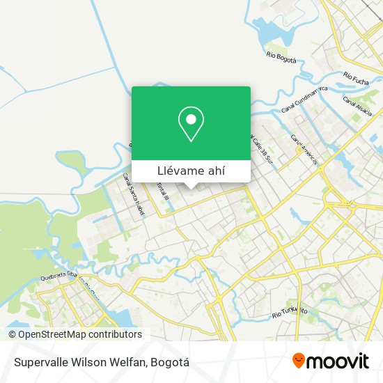 Mapa de Supervalle Wilson Welfan