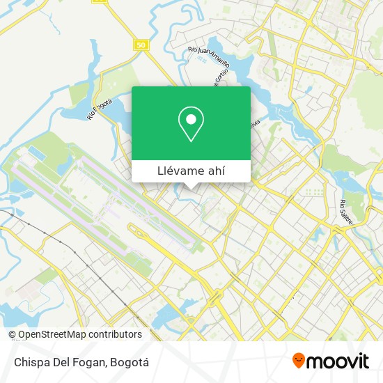 Mapa de Chispa Del Fogan