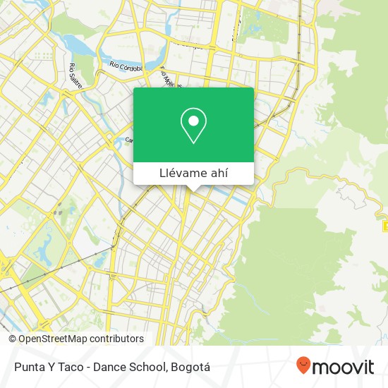 Mapa de Punta Y Taco - Dance School
