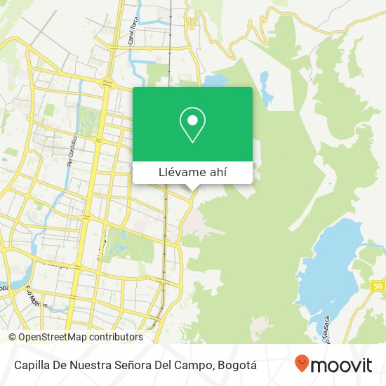 Mapa de Capilla De Nuestra Señora Del Campo