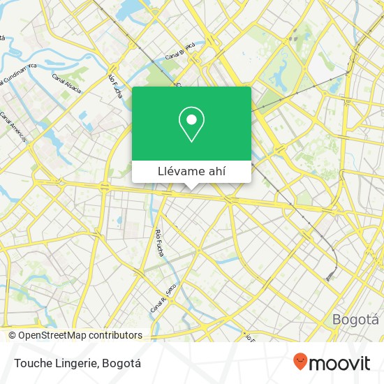 Mapa de Touche Lingerie