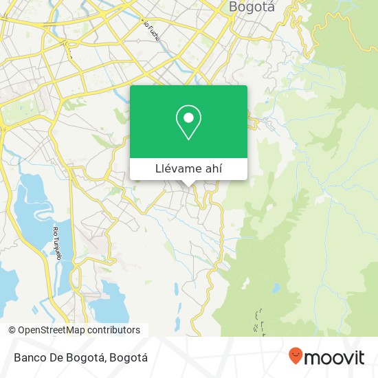 Mapa de Banco De Bogotá