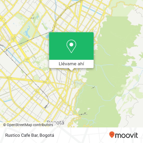Mapa de Rustico Cafe Bar