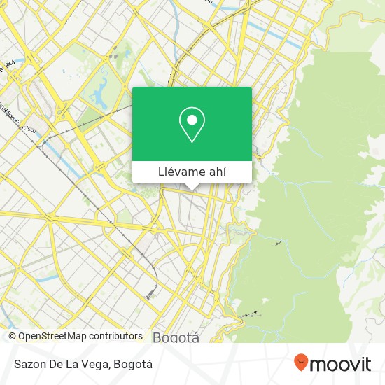 Mapa de Sazon De La Vega