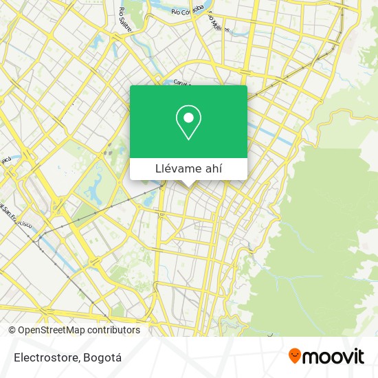 Mapa de Electrostore