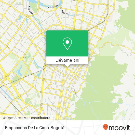 Mapa de Empanadas De La Cima