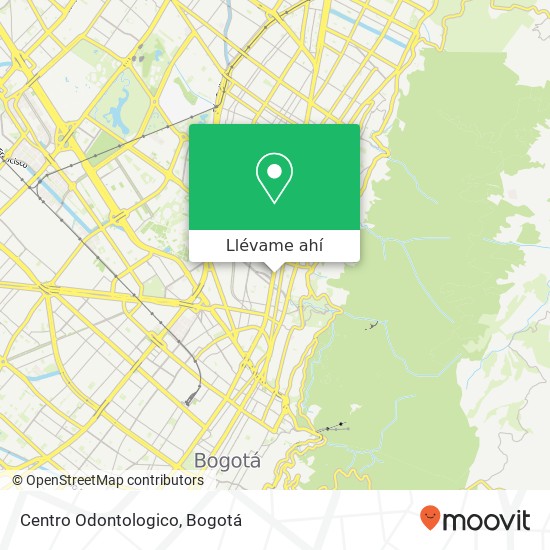 Mapa de Centro Odontologico