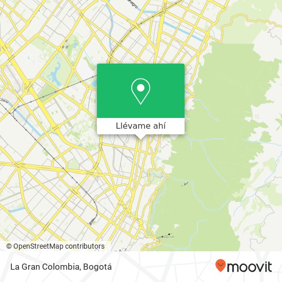Mapa de La Gran Colombia