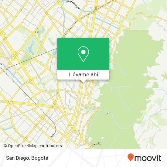 Mapa de San Diego
