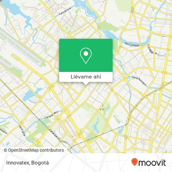 Mapa de Innovatex