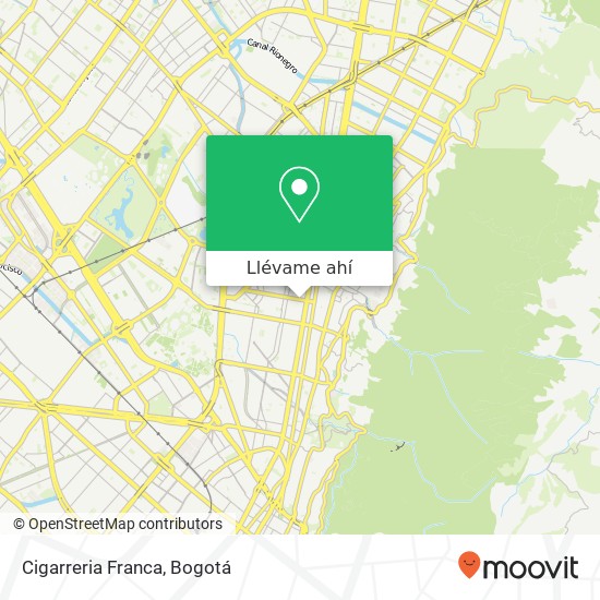 Mapa de Cigarreria Franca
