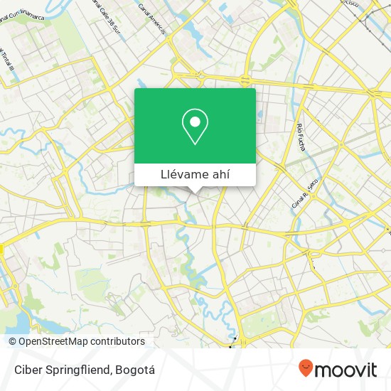 Mapa de Ciber Springfliend