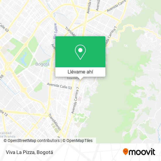Mapa de Viva La Pizza