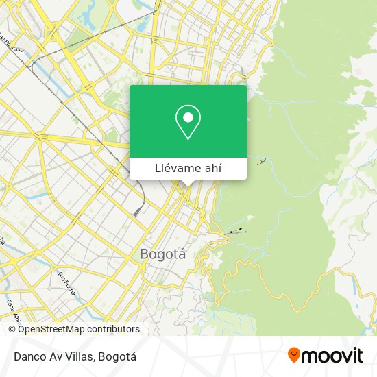 Mapa de Danco Av Villas