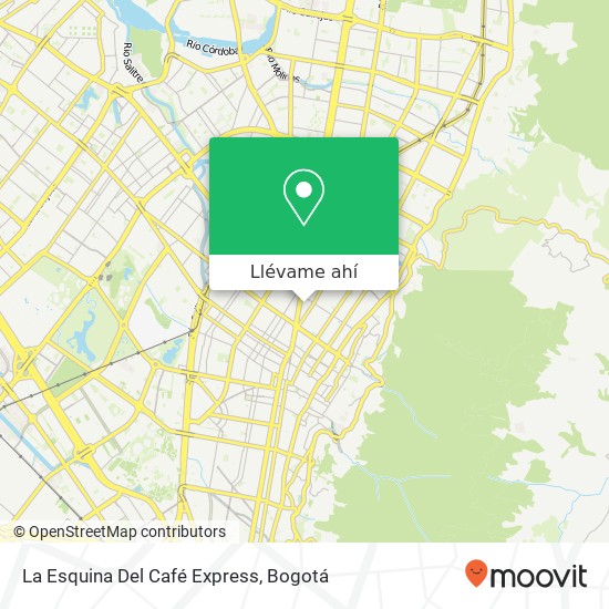 Mapa de La Esquina Del Café Express