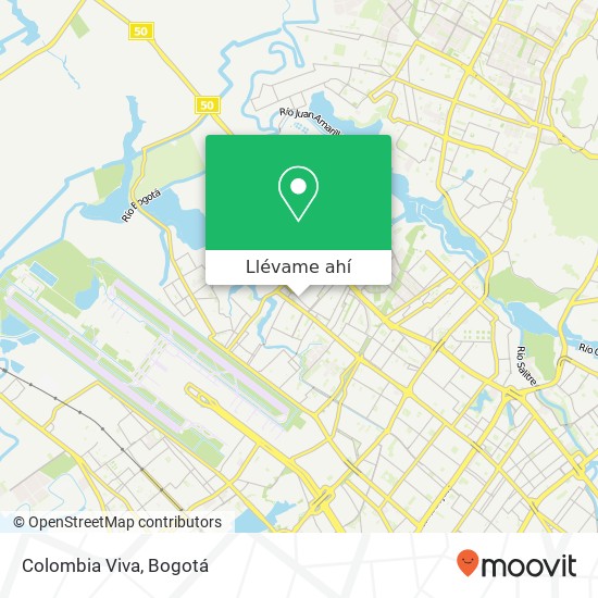 Mapa de Colombia Viva