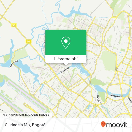 Mapa de Ciudadela Mix